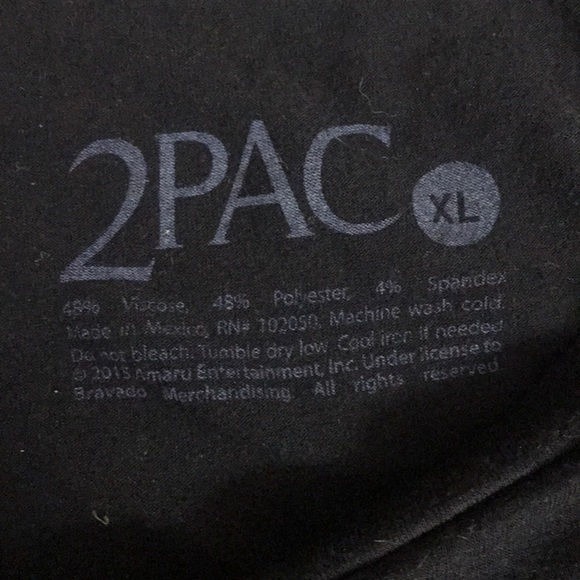 Tupac Dear Mr President tank - Picture 2 of 2